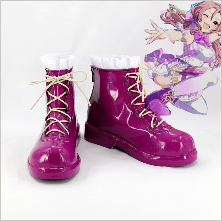 コスプレ靴ブーツ バトルガール ハイスクール 芹沢蓮華 cosplay 変装 仮装 豪華/華麗/高品質/サイズオーダー
